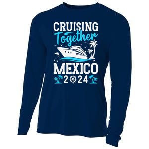 Cruising Together Family Matching Cruise Trip Mexico 2024 Cooling Performance Long Sleeve Crew