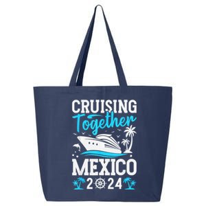 Cruising Together Family Matching Cruise Trip Mexico 2024 25L Jumbo Tote