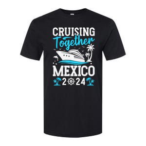 Cruising Together Family Matching Cruise Trip Mexico 2024 Softstyle CVC T-Shirt