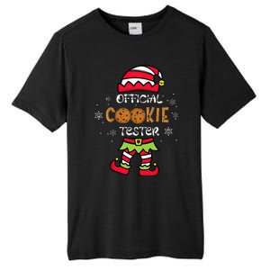 Cookie Tester Family Christmas Pajamas Tall Fusion ChromaSoft Performance T-Shirt