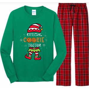 Cookie Tester Family Christmas Pajamas Long Sleeve Pajama Set