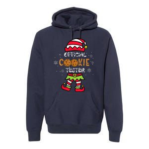 Cookie Tester Family Christmas Pajamas Premium Hoodie