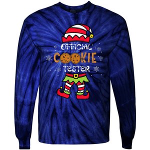 Cookie Tester Family Christmas Pajamas Tie-Dye Long Sleeve Shirt