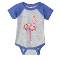 Christmas Tree Flamingo Santa Hat Xmas Lights Fa La Mingo Gift Infant Baby Jersey Bodysuit