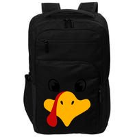 Cute Turkey Face Impact Tech Backpack