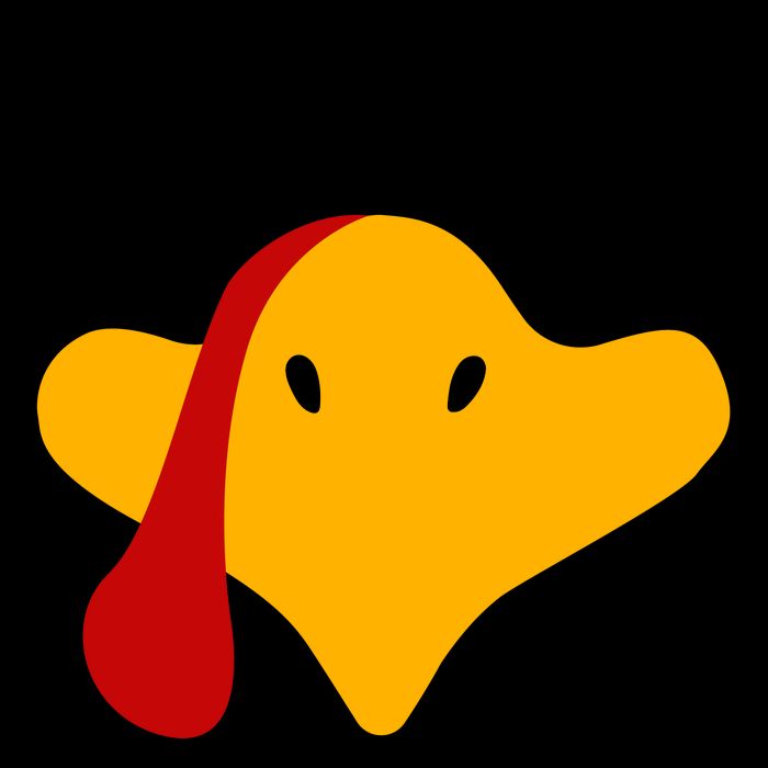 Cute Turkey Face Sustainable Bucket Hat