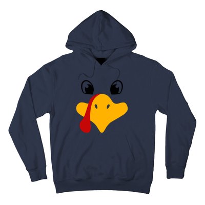 Cute Turkey Face Hoodie