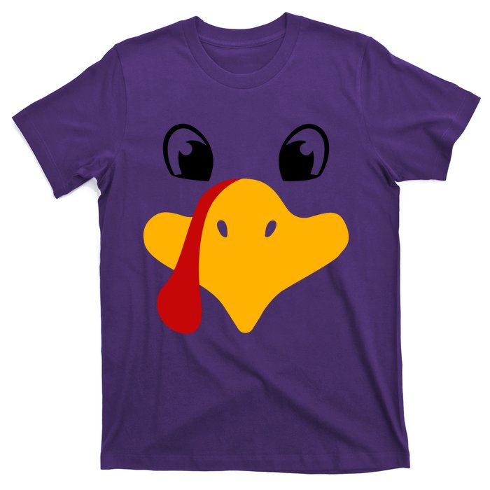 Cute Turkey Face T-Shirt