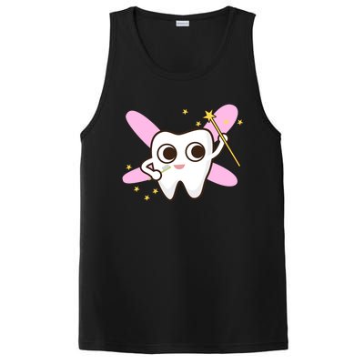 Cute Tooth Fairy Dental Tees And Great Gift PosiCharge Competitor Tank