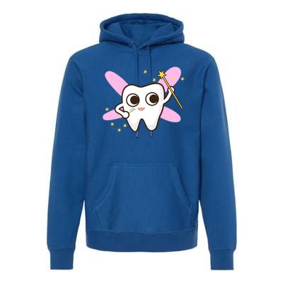 Cute Tooth Fairy Dental Tees And Great Gift Premium Hoodie