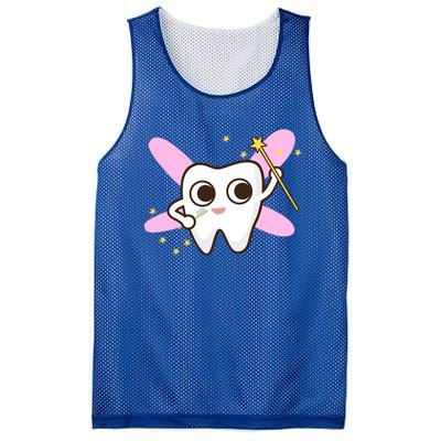 Cute Tooth Fairy Dental Tees And Great Gift Mesh Reversible Basketball Jersey Tank