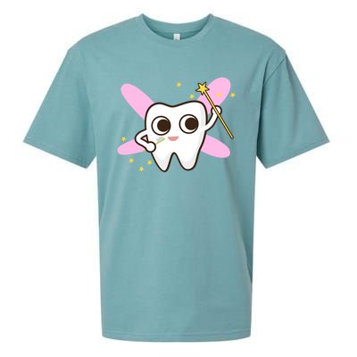 Cute Tooth Fairy Dental Tees And Great Gift Sueded Cloud Jersey T-Shirt