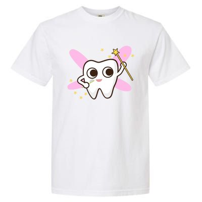 Cute Tooth Fairy Dental Tees And Great Gift Garment-Dyed Heavyweight T-Shirt