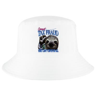 Commit Tax Fraud Retro Bootleg Rap Sloth Streetwear Cool Comfort Performance Bucket Hat