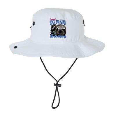 Commit Tax Fraud Retro Bootleg Rap Sloth Streetwear Legacy Cool Fit Booney Bucket Hat