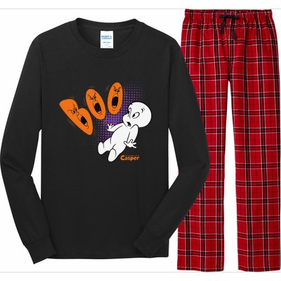 Casper The Friendly Ghost Halloween Boo Long Sleeve Pajama Set