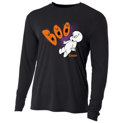 Casper The Friendly Ghost Halloween Boo Cooling Performance Long Sleeve Crew