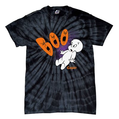 Casper The Friendly Ghost Halloween Boo Tie-Dye T-Shirt