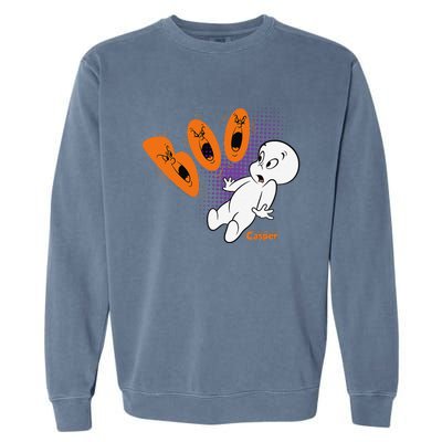 Casper The Friendly Ghost Halloween Boo Garment-Dyed Sweatshirt