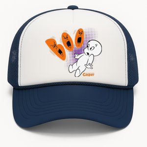 Casper The Friendly Ghost Halloween Boo Trucker Hat