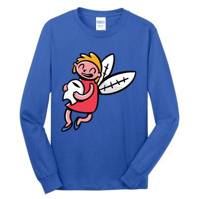 Cute Tooth Fairy I I Dentist I Tooth Fairy Gift Tall Long Sleeve T-Shirt