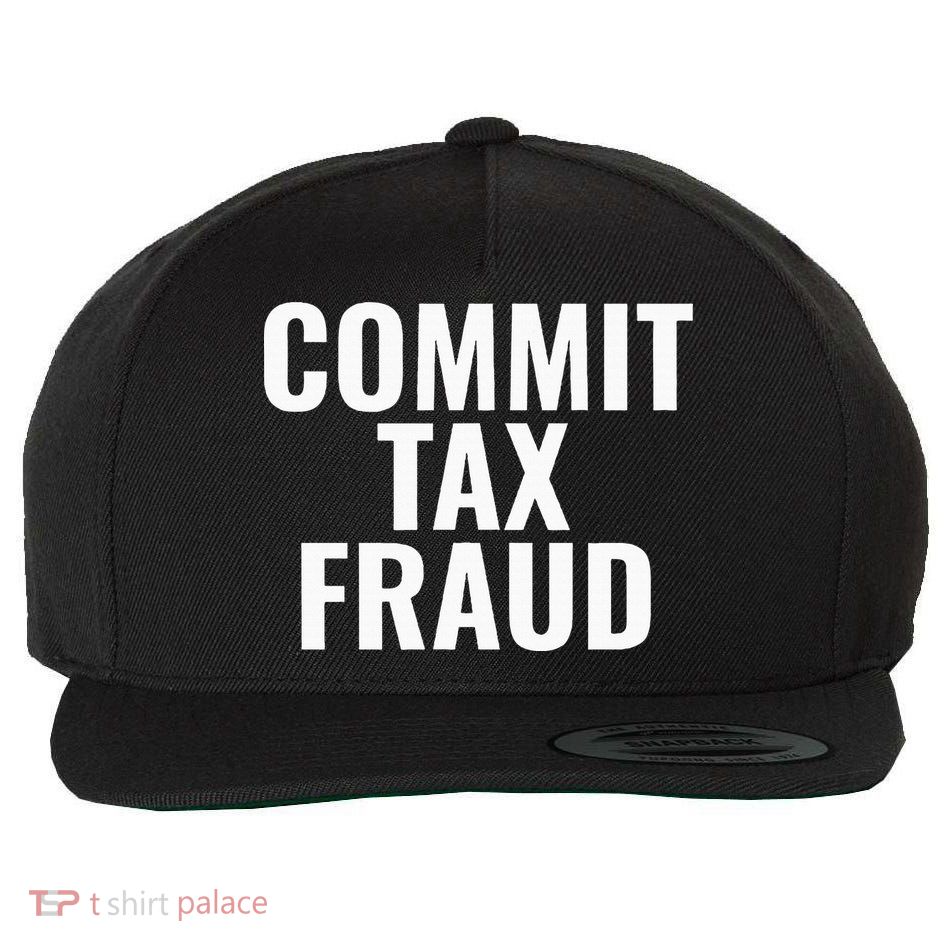 Commit Tax Fraud Wool Snapback Cap