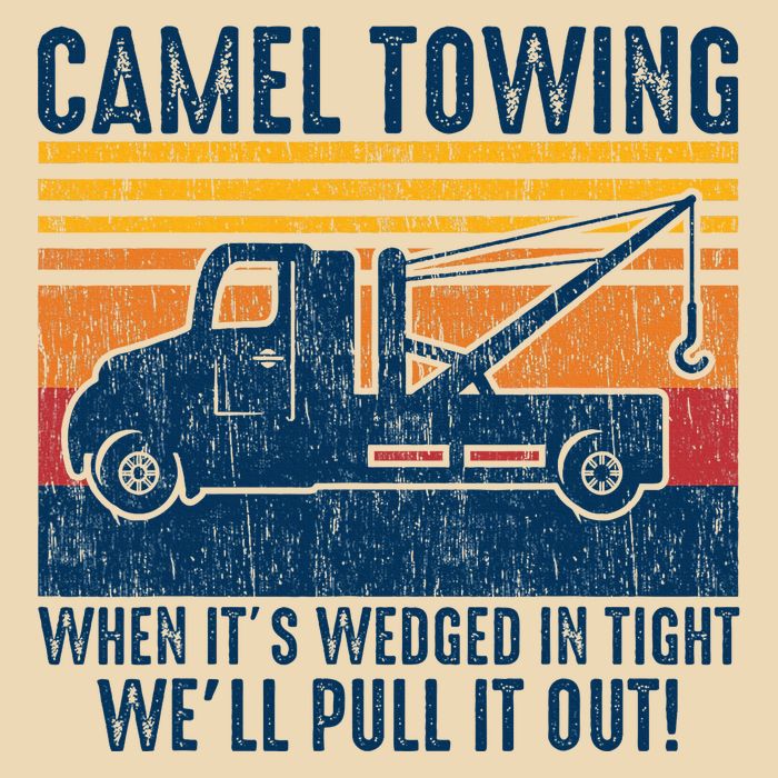 Camel Towing Funny Tow Truck Bag