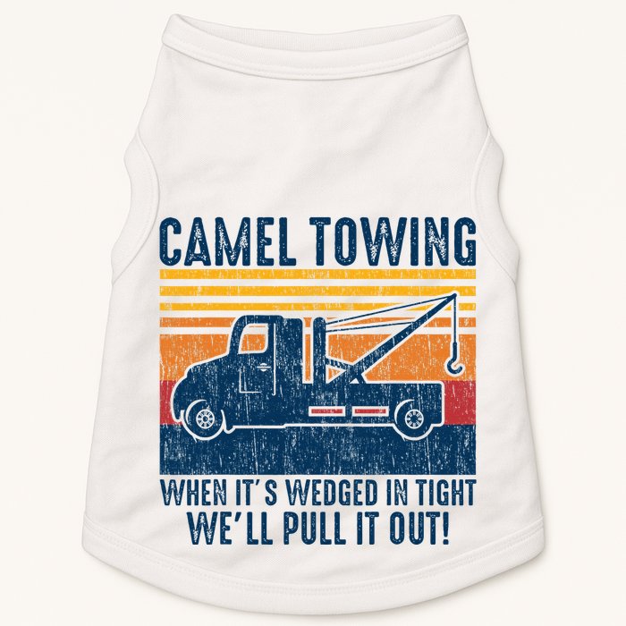 Camel Towing Funny Tow Truck Doggie Tank