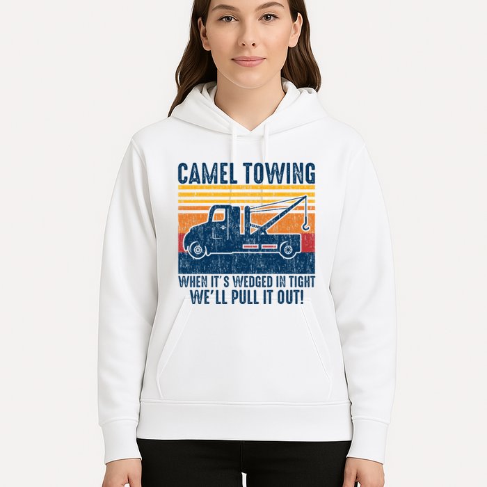 Camel Towing Funny Tow Truck Hoodie