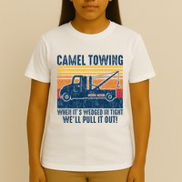 Camel Towing Funny Tow Truck T-Shirt