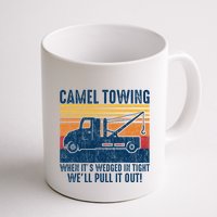 Camel Towing Funny Tow Truck Mug