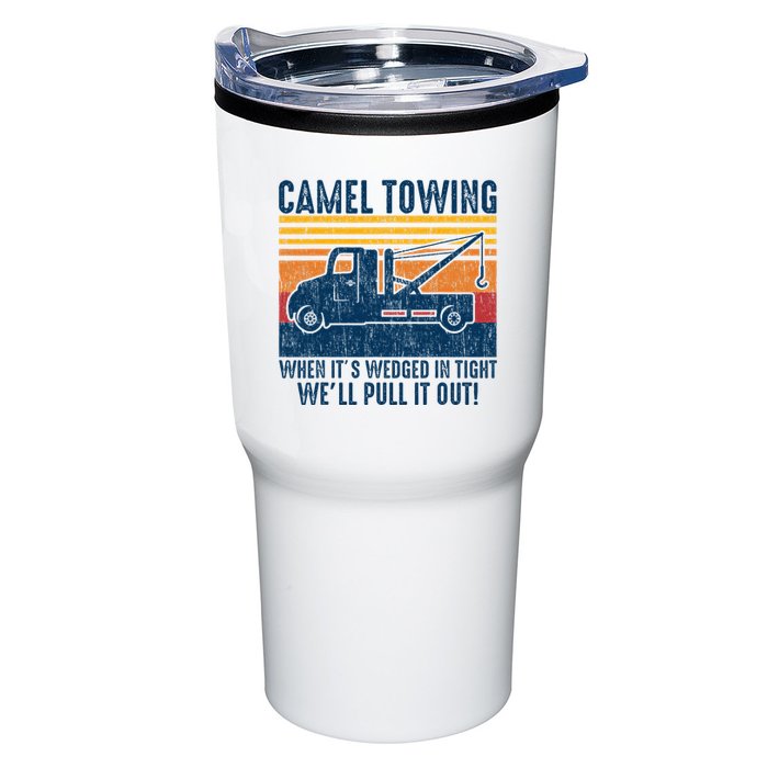 Camel Towing Funny Tow Truck Tumbler