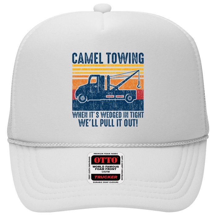Camel Towing Funny Tow Truck Trucker Hat