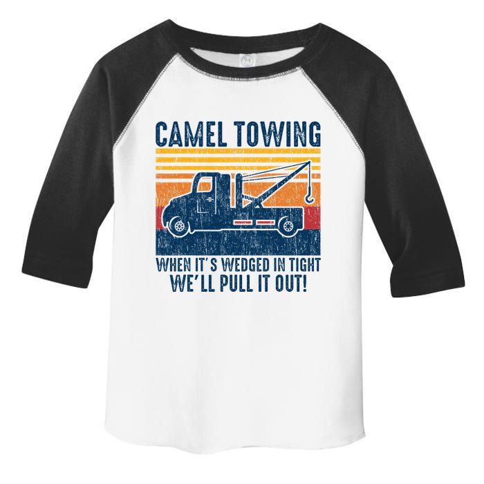 Camel Towing Funny Tow Truck Toddler Fine Jersey T-Shirt