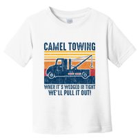 Camel Towing Funny Tow Truck Toddler T-Shirt