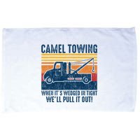 Camel Towing Funny Tow Truck Microfiber Hand Towel