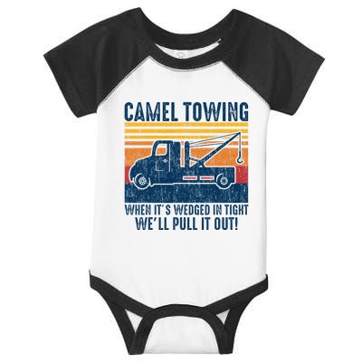 Camel Towing Funny Tow Truck Infant Baby Jersey Bodysuit