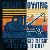 Camel Towing Funny Tow Truck Infant Baby Jersey Bodysuit