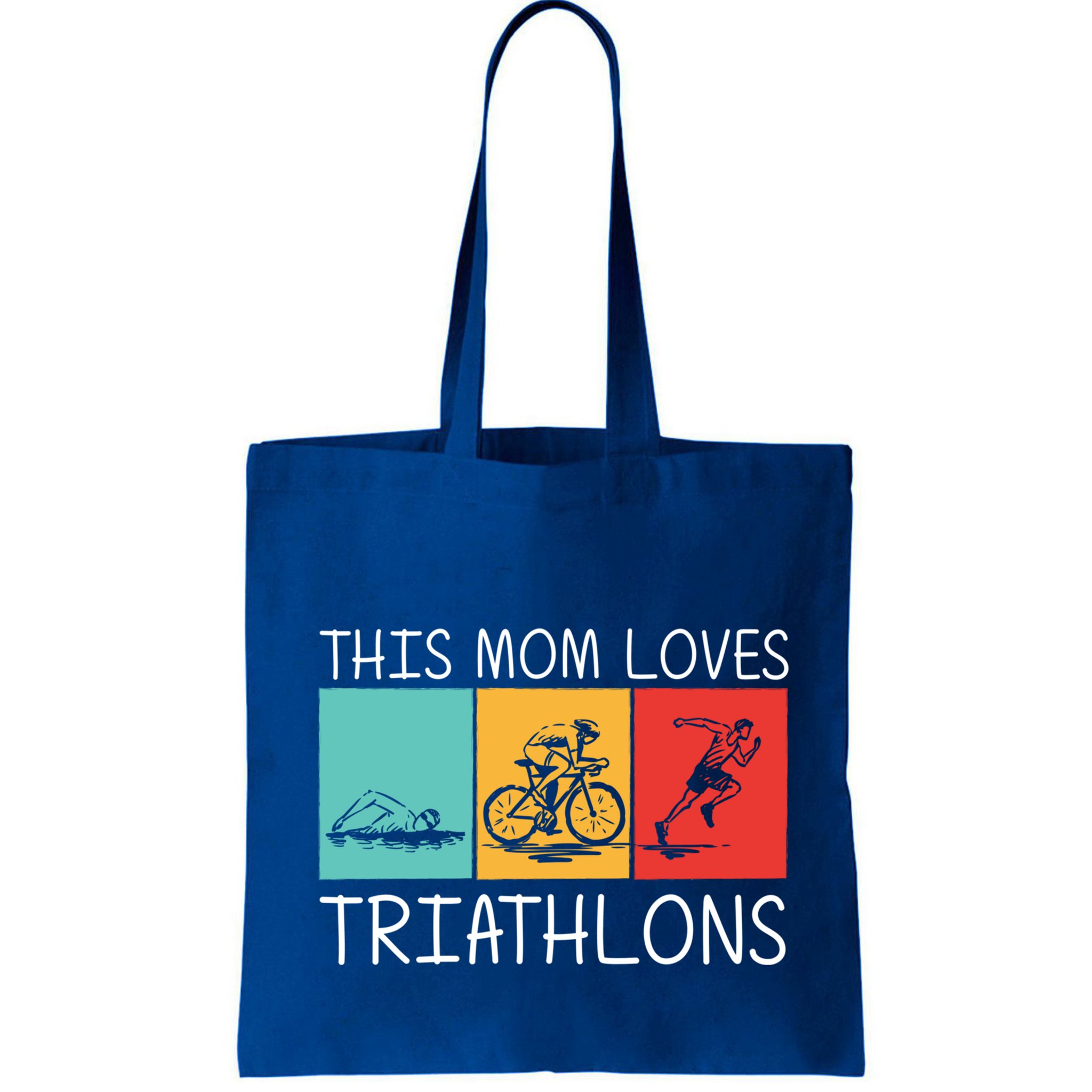 Cool Triathlon For Mom Mother Swimming Running Swim Bike Run Gift Bag