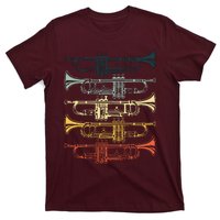 Cool Trumpet For Men Women Marching Band Musician Jazz Music T-Shirt