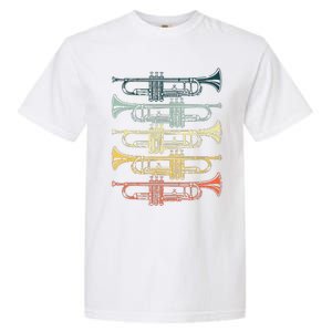 Cool Trumpet For Men Women Marching Band Musician Jazz Music Garment-Dyed Heavyweight T-Shirt