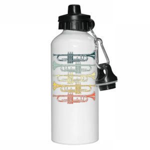 Cool Trumpet For Men Women Marching Band Musician Jazz Music Aluminum Water Bottle