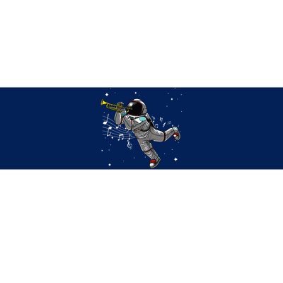 Cool Trumpet For Men Women Astronaut Trumpet Player Musician Bumper Sticker