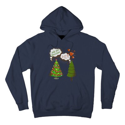 Christmas Tree + Fir Tree In Love Hoodie