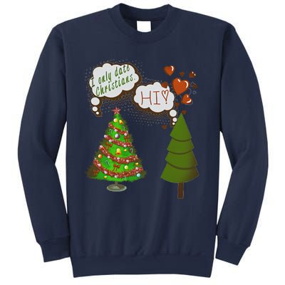 Christmas Tree + Fir Tree In Love Sweatshirt