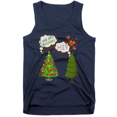 Christmas Tree + Fir Tree In Love Tank Top