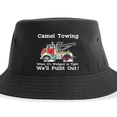 Camel Towing Funny Adult Humor Rude 2025 For Quotes Sustainable Bucket Hat