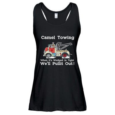 Camel Towing Funny Adult Humor Rude 2025 For Quotes Ladies Essential Flowy Tank