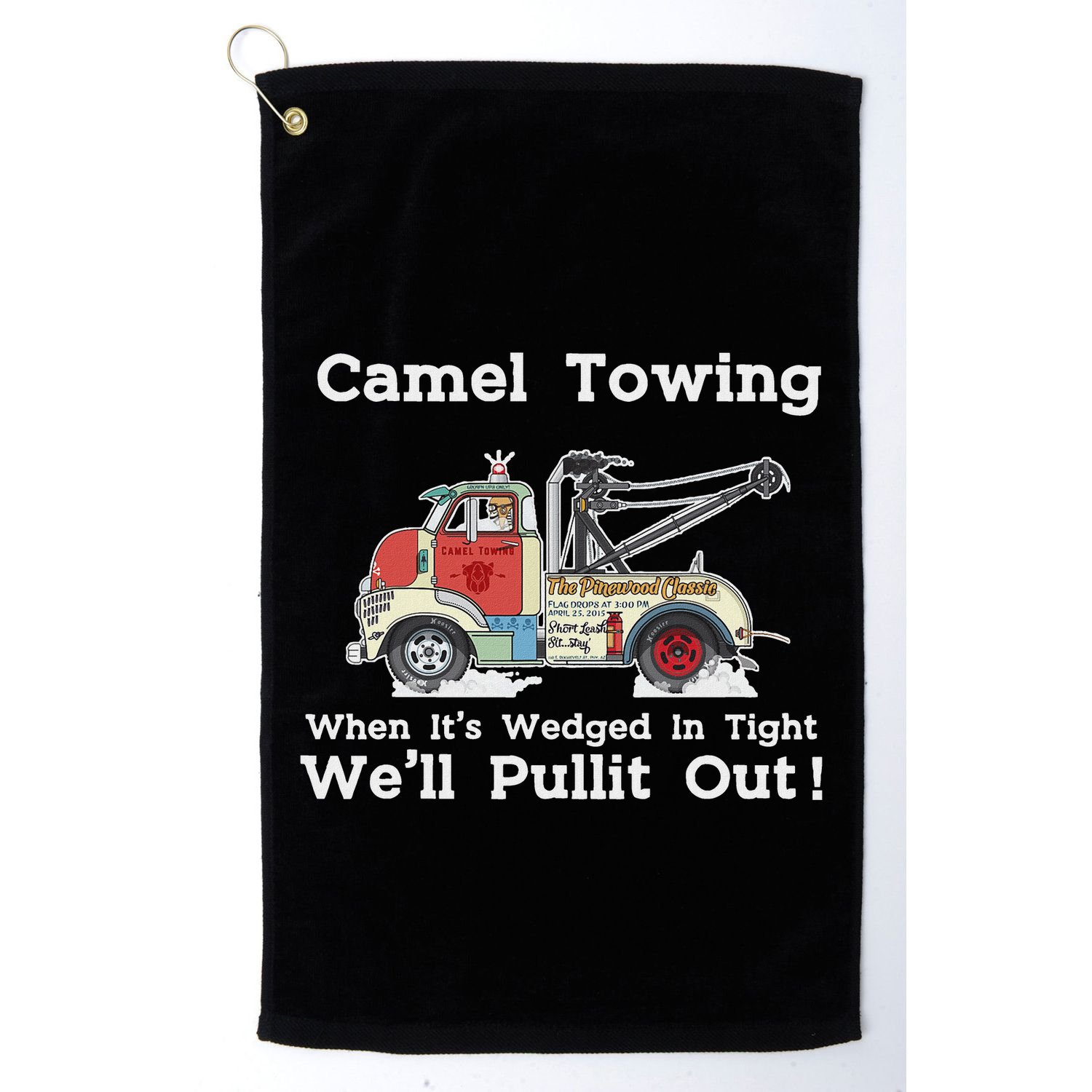 Camel Towing Funny Adult Humor Rude 2025 For Quotes Golf Towel
