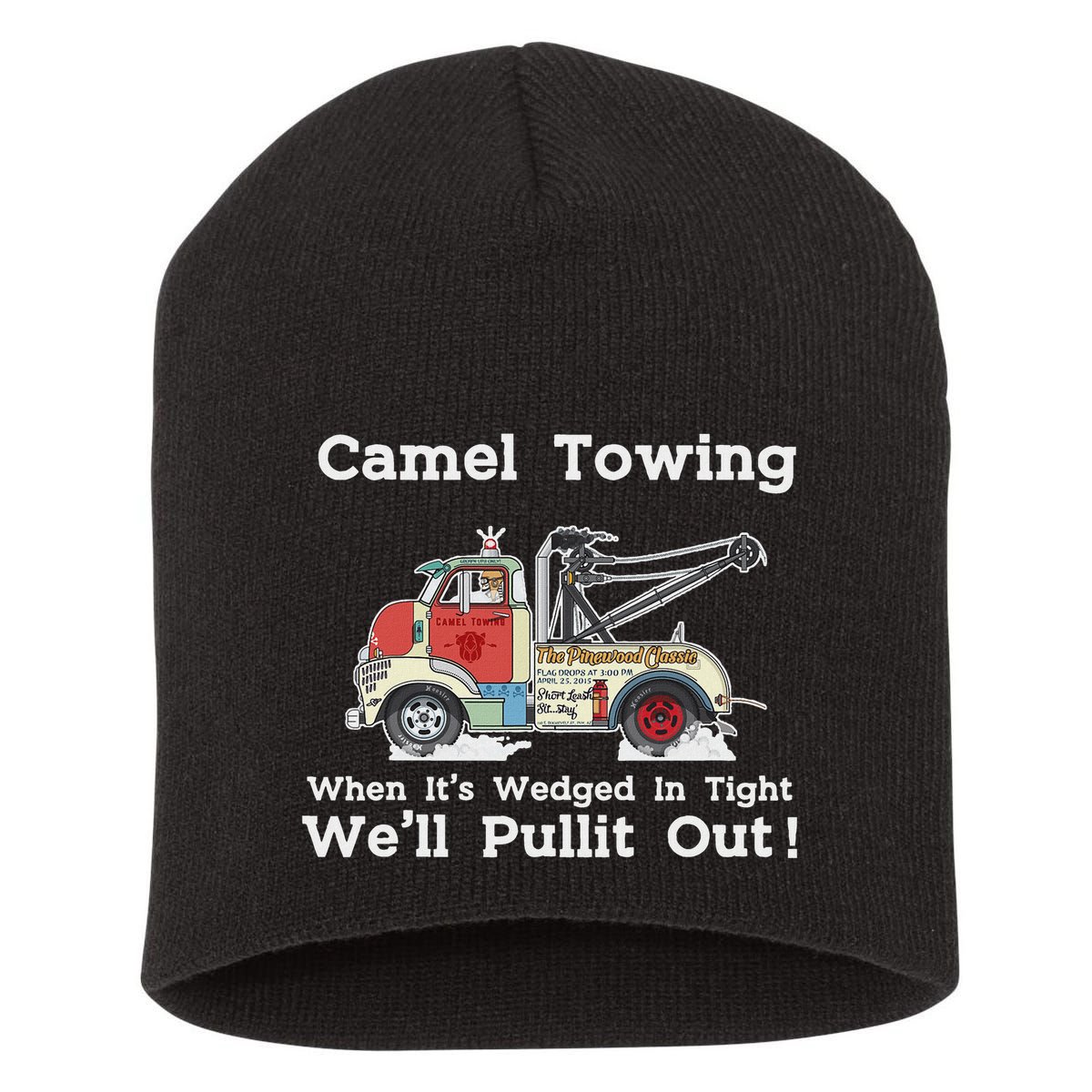 Camel Towing Funny Adult Humor Rude 2025 For Quotes Short Acrylic Beanie